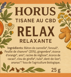 Horus Tisane au CBD RELAX