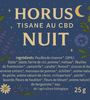 Horus Tisane au CBD NUIT
