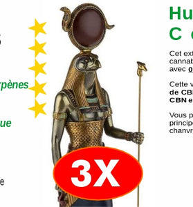 Huile 3X ( CBD CBN CBG ) Horus
