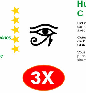 Huile 3X ( CBD CBN CBG ) Horus