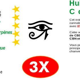 Huile 3X ( CBD CBN CBG ) Horus
