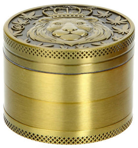 GRINDER FIREFLOW GOLD LION LEAF 50MM