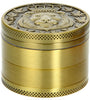 GRINDER FIREFLOW GOLD LION LEAF 50MM