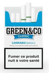 Cigarette CBD pré-roulées Green & Co Classic