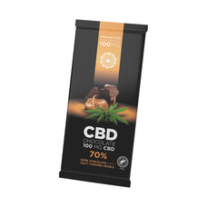 CBD chocolat noir avec perles de caramel salé - HoRuS - Boulogne sur Gesse - Midi Pyérénées - Isle en Dodon - Saint Gaudens