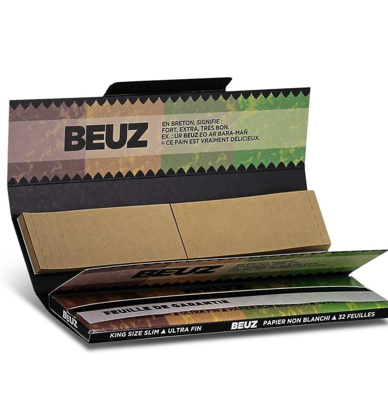 Feuille à rouler Beuz Brown Slim et Tips - HoRuS - Boulogne sur Gesse - Midi Pyérénées - Isle en Dodon - Saint Gaudens