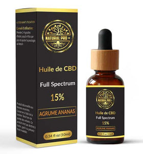 Huile CBD 15% Agrumes Ananas NP+ - HoRuS - Boulogne sur Gesse - Midi Pyérénées - Isle en Dodon - Saint Gaudens
