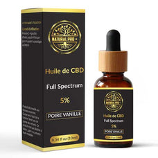 Huile CBD 5% Poire Vanille NP+ - HoRuS - Boulogne sur Gesse - Midi Pyérénées - Isle en Dodon - Saint Gaudens