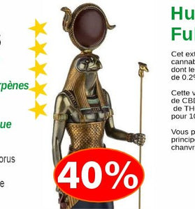 Huile de CBD 40% Full Spectrum Horus - HoRuS - Boulogne sur Gesse - Midi Pyérénées - Isle en Dodon - Saint Gaudens