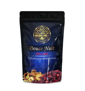 Infusion CBD Douce nuit 20% - HoRuS - Boulogne sur Gesse - Midi Pyérénées - Isle en Dodon - Saint Gaudens
