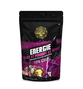 Infusion CBD Energie Avant Et Pendant Le Sport 10% - HoRuS - Boulogne sur Gesse - Occitanie  - Isle en Dodon - Saint Gaudens