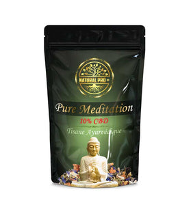 Infusion CBD Pure Méditation 10% - HoRuS - Boulogne sur Gesse - Midi Pyérénées - Isle en Dodon - Saint Gaudens