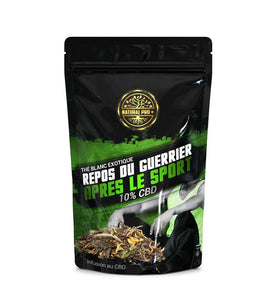Infusion CBD Repos du Guerrier après le Sport 10% - HoRuS - Boulogne sur Gesse - Occitanie  - L'Isle en Dodon - Saint Gaudens
