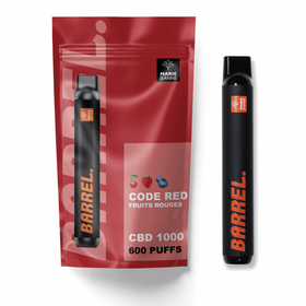 Le Barrel Puff 1000mg CBD Fruits rouges - HoRuS - Boulogne sur Gesse - Midi Pyérénées - Isle en Dodon - Saint Gaudens